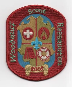 Venta de campamento: parche de reserva Woodruff Scout 2005, Consejo del Área de Atlanta, ¡como nuevo! - Imagen 1 de 1