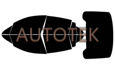 Película precortada para ventanas laterales cualquier tono para Porsche Panamera 2017-2024 Foto 1 de 4