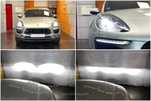 Porsche Cayenne MK2 2015-2017 2x D3S LED Bulbs 110W White Low Beam Xenon Upgrade - Picture 1 of 9