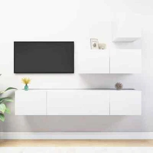 4x Muebles de TV Aglomerado Aparador Salón Mueble Multicolor Multitalle vidaXL - Imagen 1 de 136