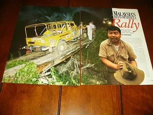 1992 TRANS PENINSULA OFF ROAD RALLY MALAYSIA ***ORIGINAL ARTICLE*** - Picture 1 of 4