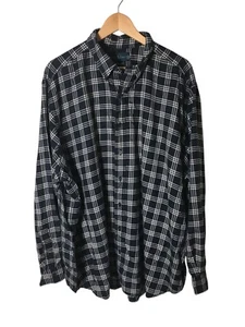 Ralph Lauren Shirt Men's Size 2XB Black Plaid Classic Fit 100% Cotton - Picture 1 of 9