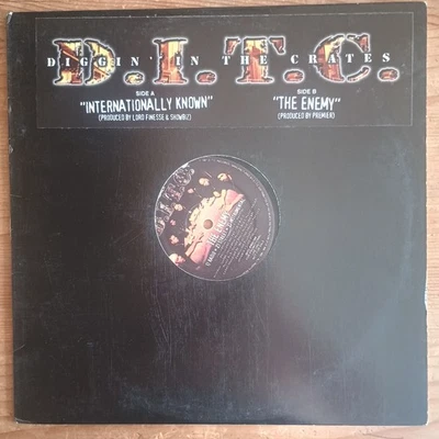 D.I.T.C. ‎– Internationally Known / The Enemy 12" US-1997  PROMO VG+/VG+ - Bild 1 von 3