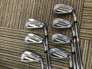 TaylorMade M Gloire Iron Set 5-9,Pw,Sw 7pc Flex Stiff N.S.PRO 820GH Steel - Picture 1 of 6