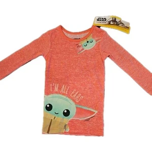 NWT Star Wars Im All Ears Pink Pajama Shirt Sz 5T - Picture 1 of 5