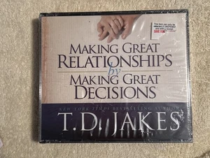 T.D. Jakes Making Great Decisions New CD - Imagen 1 de 5