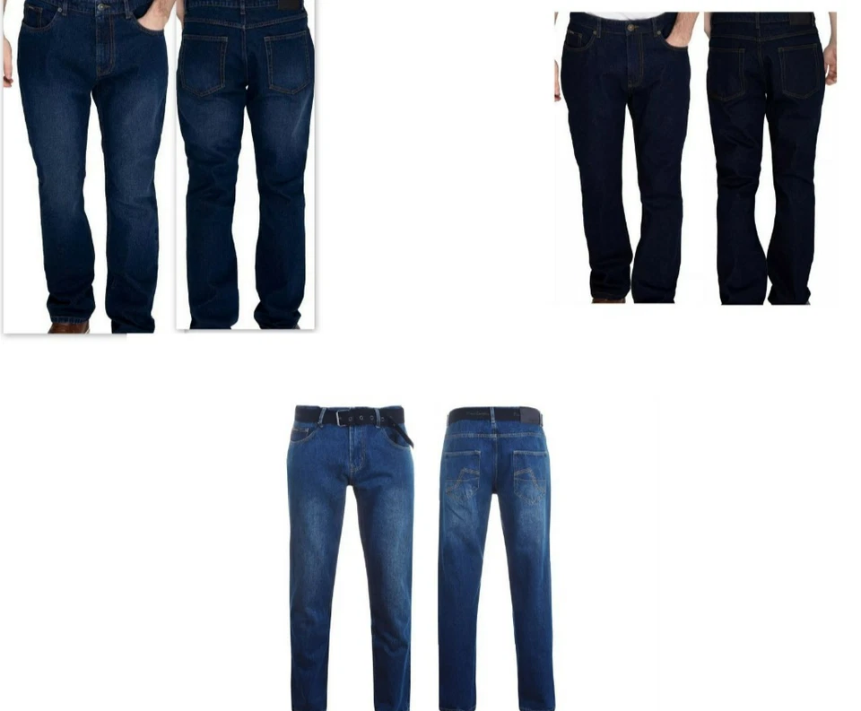 Sale Pierre Cardin Men's Cotton Comfort Fit Denim Jeans Straight Leg 30-40 waist - Image 1 of 1