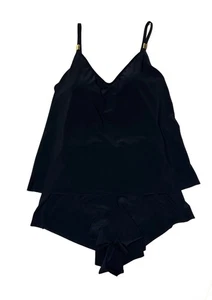 Traje de baño Magicsuit Mila Mameluco Una pieza Natación Negro Dorado Acentos Talla 8 Nuevo sin etiquetas - Imagen 1 de 6