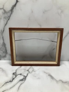 Vintage Wooden Picture Frame Fits 6 X 8” Frame Only - Picture 1 of 5