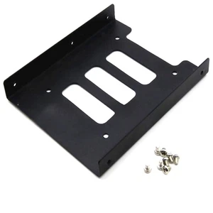 New 2.5" to 3.5" Bay SSD/HDD Metal Hard Drive Mounting Bracket Adapter Tray - Picture 1 of 11