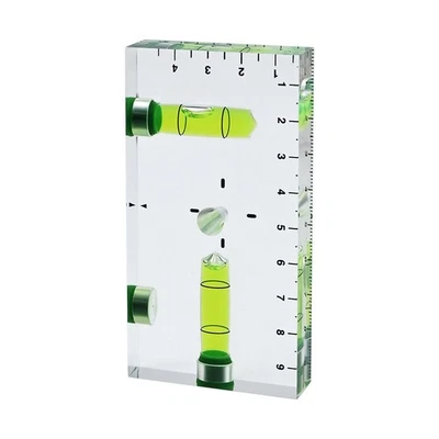 Transparent Magnetic Pocket Bubble Level 90 and 180 Degree Accurate Tool - Image 1 of 4