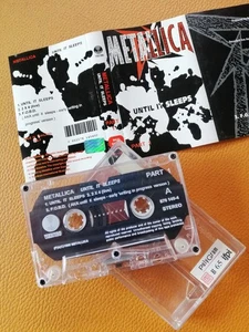METALLICA [ UNTIL IT SLEEPS PART 1 ] ORIGINAL CASSETTE THAILAND EDITION - Picture 1 of 3