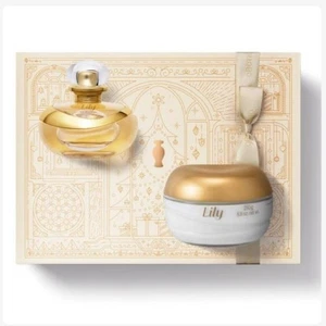 O Boticário Lily Weihnachtsgeschenkbox EDP und Satin Körpercreme - Bild 1 von 1