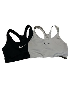 Sujetadores deportivos para mujer Nike Dri-Fit a juego blanco y negro | Talla M mediana Foto 1 de 3