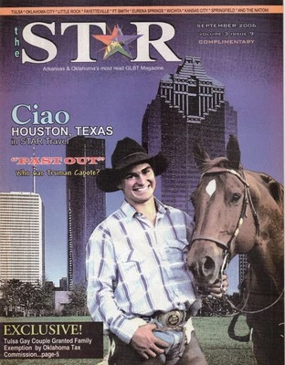 THE STAR September 2006 Arkansas/Oklahoma Gay News Magazine Houston Texas Capote - Image 1 of 3
