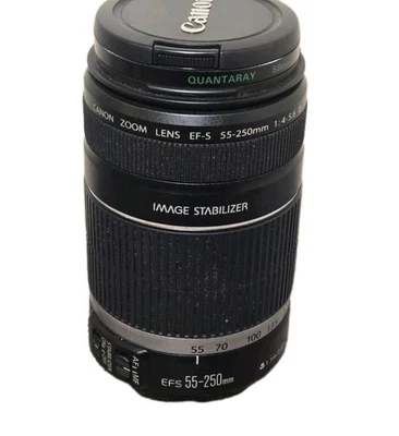 Canon EF-S 55-250mm F/4-5.6 IS Telephoto Zoom Lens  - Image 1 of 4