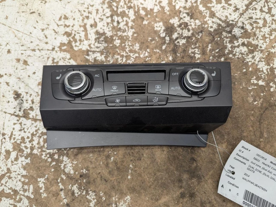 Control de temperatura VIN Fp 7º y 8º dígitos compatible con 13-17 AUDI Q5 796997 Foto 1 de 4