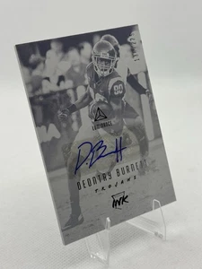 Tinta Deontay Burnett Auto RC 2018 Panini Luminance Rookie 136/225 #RI-DEB - Imagen 1 de 4