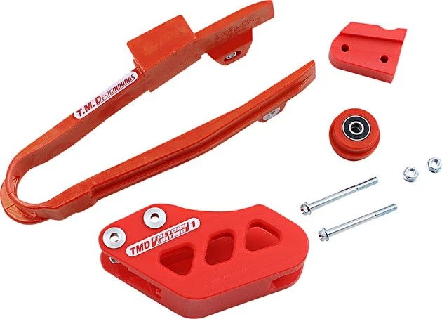 TM Designworks Factory Edition #1 Chain Slide-N-Glide Kit Red DCK-GGM-RD Gas Gas Foto 1 de 1