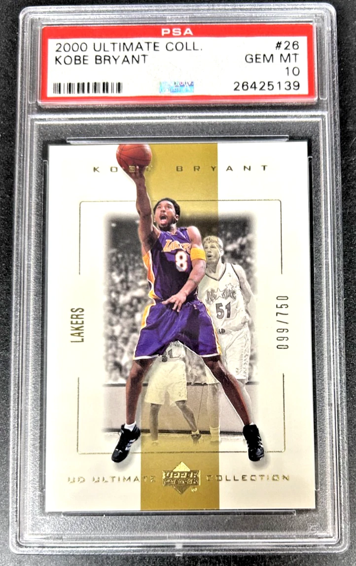 Kobe Bryant Professional Sports Authenticator (PSA) Basketball
