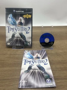 TimeSplitters 2 (Nintendo GameCube, 2002) CIB Tested Working - Picture 1 of 7