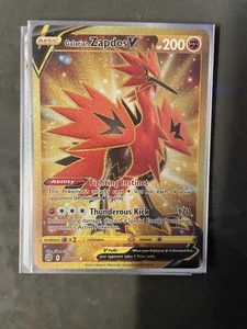 Galarian Zapdos V (Secret) Secret Rare SWSH09: Brilliant Stars 182/172 NM - Picture 1 of 1