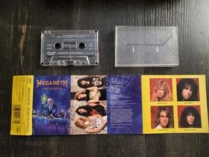 Megadeth Rust In Peace Cassette 1990 Capitol Records Speed Metal Thrash - Picture 1 of 2