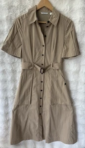 COUNTRY ROAD Utility A Line Shirt Dress Belted Pockets Size 4 Fit AU 6-8 $279 - Bild 1 von 6