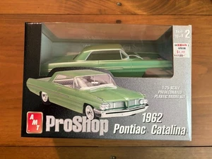 AMT Pro Shop 1962 PONTIAC CATALINA 1:25 PREDECORATED Model Kit NIB 2000 GREEN - Picture 1 of 4