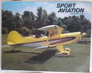 Sport Aviation Magazine September 1978 - Picture 1 of 2