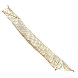 STRING HAMMOCK garden camping hiking sleeping bed caravan beach - Picture 1 of 1
