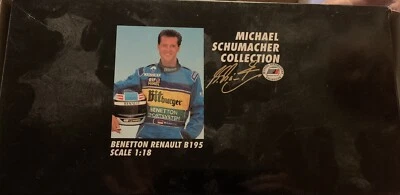 NIB Michael Schumacher Benetton B195 Germany 1995-Minichamps - 510 951823 - 1:18 - Image 1 of 3