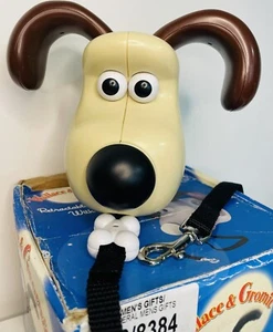 Rare Wallace And Gromit Retractable Dog Lead Torch In Box Curse Of Were Rabbit - Picture 1 of 14