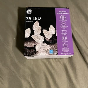 NEW- GE 35 Count Random Sparkle LED C9 Lights - Picture 1 of 10