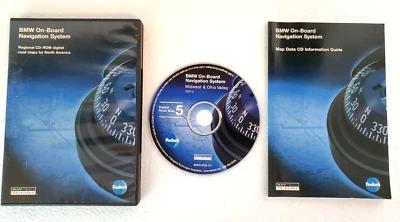 1997 - 2003 OEM BMW Navigation GPS CD #5 Midwest / Ohio US Map # S0001-0115-111 - Image 1 of 3