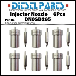 6x Injector Nozzle DN0SD265 for Mercedes Benz W124 W126 W140 300D/TD 300SD OM603 - Bild 1 von 8
