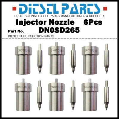6x Injector Nozzle DN0SD265 for Mercedes Benz W124 W126 W140 300D/TD 300SD OM603 - Image 1 of 4
