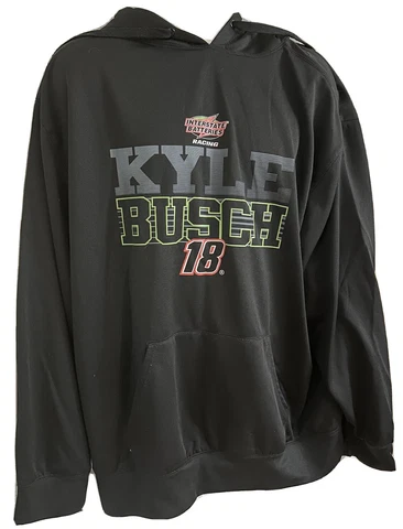 Fanatics Kyle Busch NASCAR Pullover Hoodie Men’s Size 2XL Cover