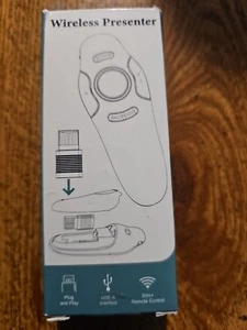 Wireless Presentation Clicker for PowerPoint Presentations, USB Dongle Presenter - Picture 1 of 2