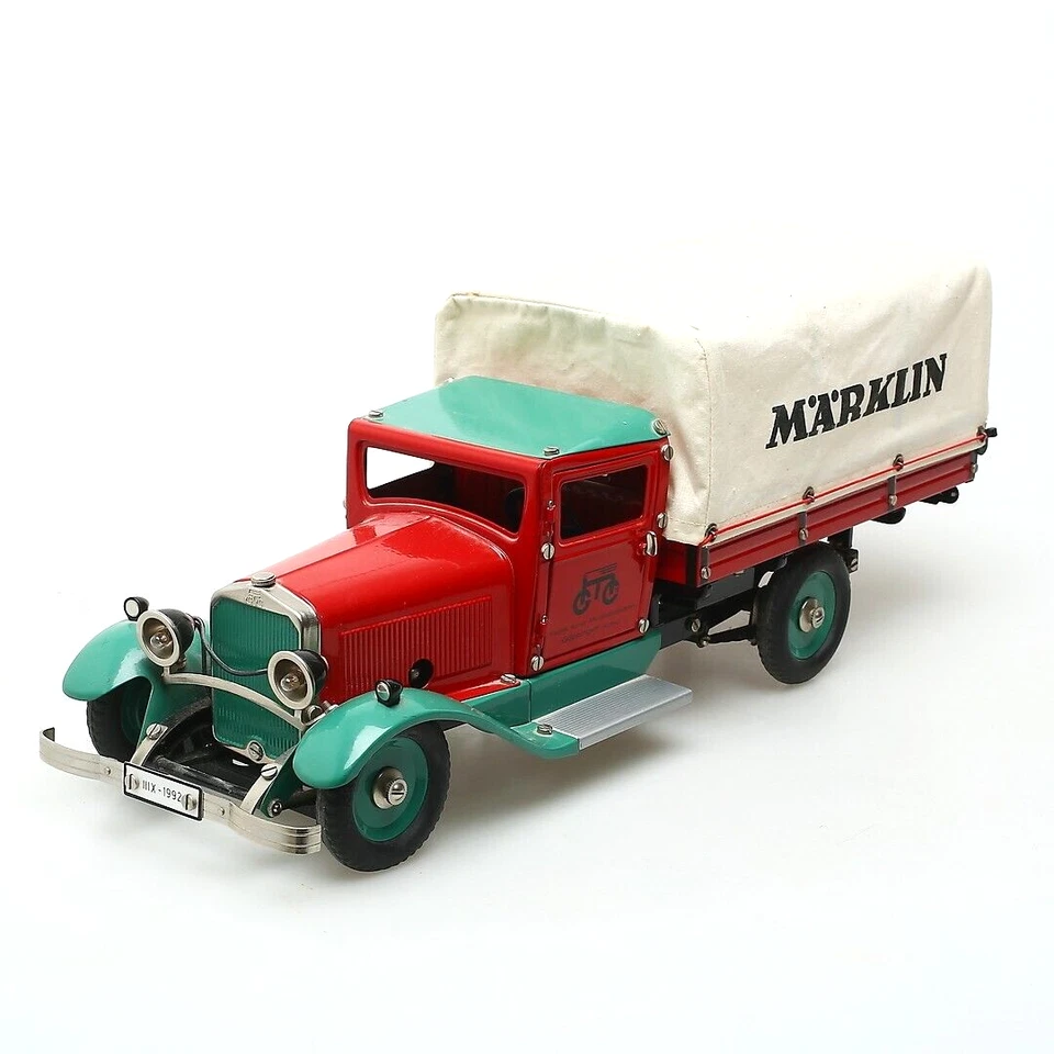 Märklin Auto 1992 Autocarro con Telone Inutilizzato Limitato Conf. Orig. - Immagine 1 di 1