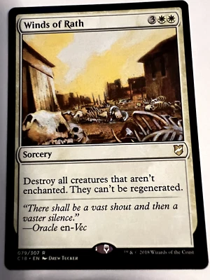 MTG Magic The Gathering Commander 2018  Winds of Rath LP - Image 1 of 2