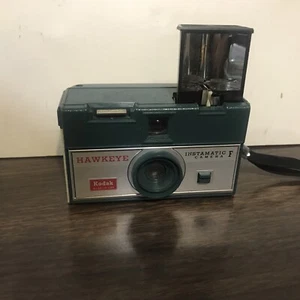 Vtg 1960's Kodak Hawkeye F Instamatic Camera Strap Green Photography - Picture 1 of 10