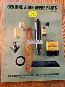 VINTAGE JOHN DEERE ADVERTISING CATALOG -NEW GEN TRACTOR PARTS - 1966 - Picture 1 of 4