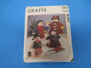 Patrón de costura vintage, McCall's 8387, manualidades, familia Snow, S699 - Imagen 1 de 1