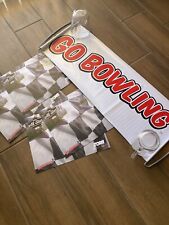 (4) 2024 NASCAR PBA All Star Weekend HeroCards With Roll UP Banner Promo Only !!
