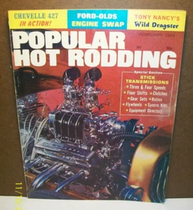 Popular Hot Rodding ~ February 1965 ~ Stick Transmissions - Picture 1 of 7