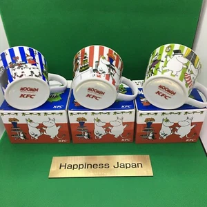 Moomin Tazza Tazza da Tè Set 3 Tipi KFC Edizione Limitata Venduta SOLO KFC Giappone Nuova - Foto 1 di 15