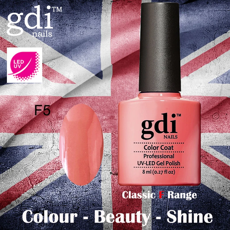 UK SELLER Gdi Nails CLASSIC Range F05 UV/LED Gel Soak Off nail polish - Image 1 of 1
