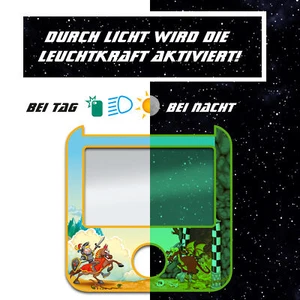 Tigerbox Ritter und Drache Nachtleuchtend Folie Aufkleber Schutz Zubehör Y049 - Bild 1 von 4
