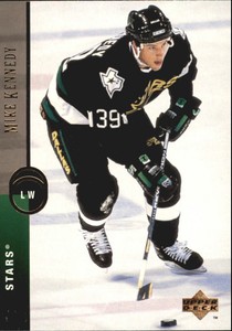 1994-95 Upper Deck Stars Hockey Card #326 Mike Kennedy Rookie